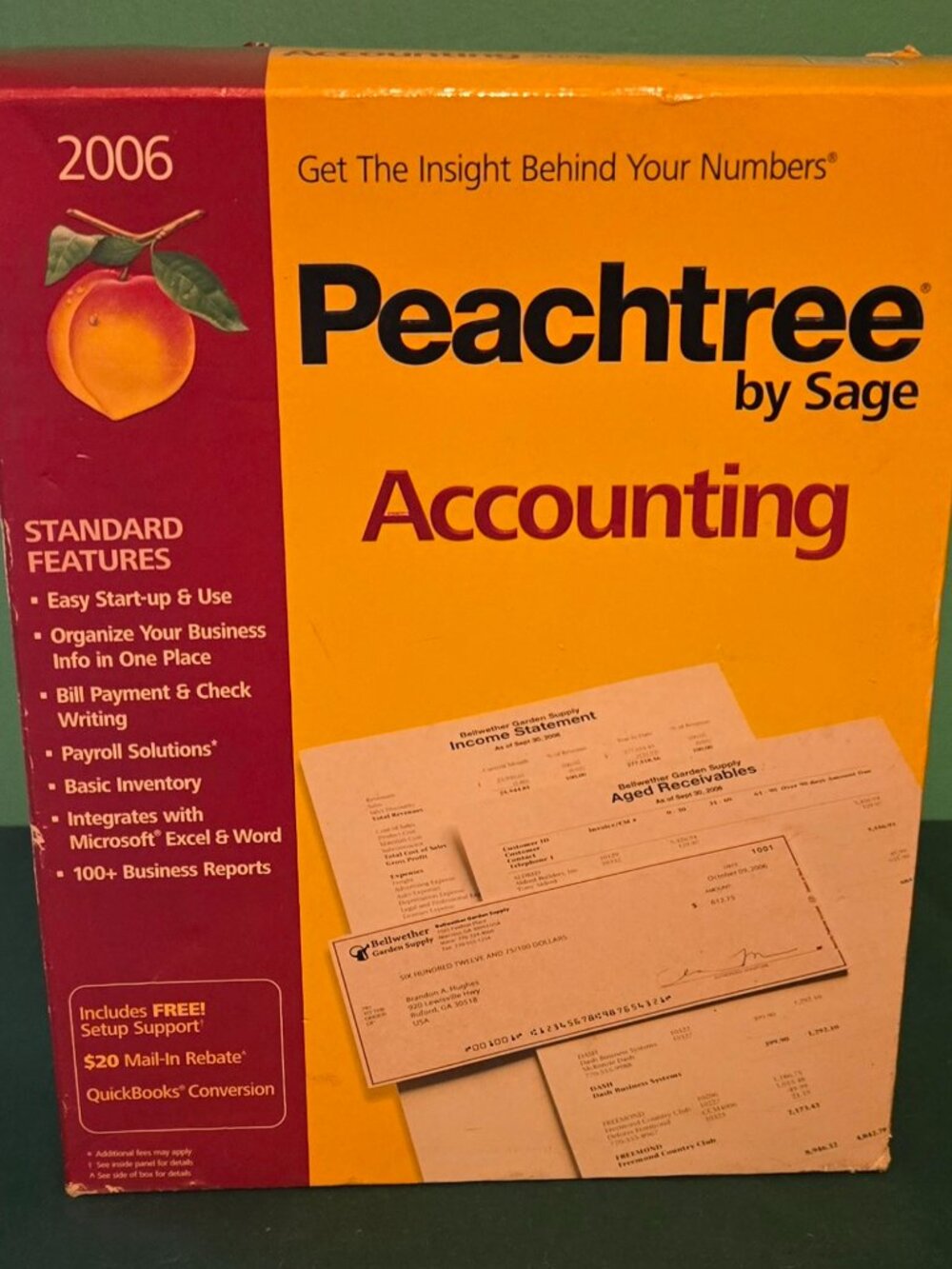 Peachtree by Sage Accounting 2006 * NEW* CD Software